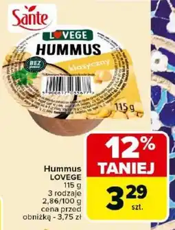 Carrefour Market Hummus LOVEGE oferta