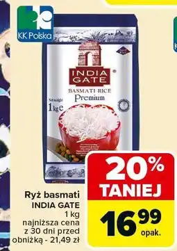 Carrefour Market Ryż basmati India Gate oferta