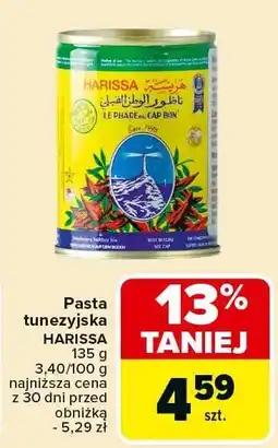 Carrefour Market Pasta tunezyjska Harissa Le Phare du Cap Bon oferta