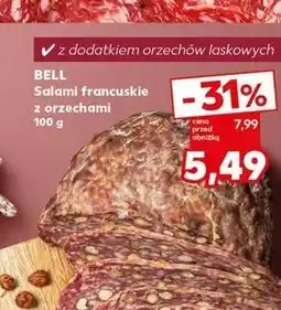 Kaufland Salami francuskie z orzechami Bell polska oferta