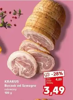 Kaufland Boczek od szwagra Krakus animex oferta