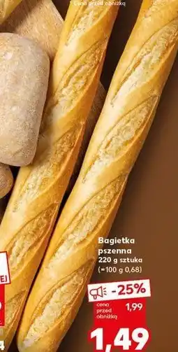 Kaufland Bagietka pszenna oferta