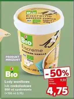 Kaufland Lody czekoladowe K-classic bio oferta