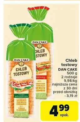 Carrefour Market Chleb tostowy Dan Cake oferta