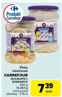 Carrefour Market Płaty śledziowe Carrefour oferta