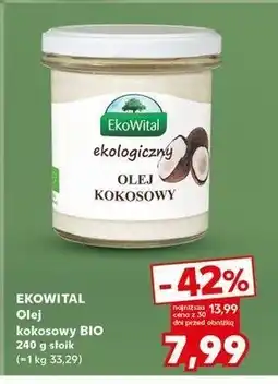 Kaufland Olej kokosowy Ekowital oferta