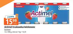 E.Leclerc Jogurt Actimel truskawka/wieloowoc Danone oferta