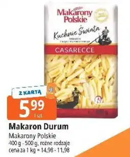 E.Leclerc Makaron Durum Casarecce Makarony Polskie oferta