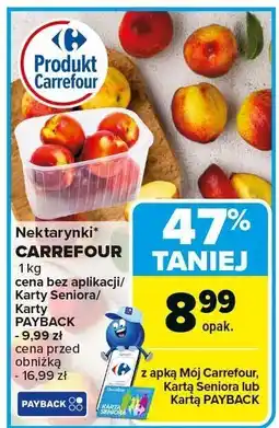 Carrefour Market Nektarynki Carrefour oferta
