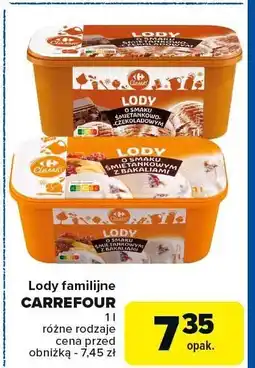 Carrefour Market Lody familijne Carrefour oferta