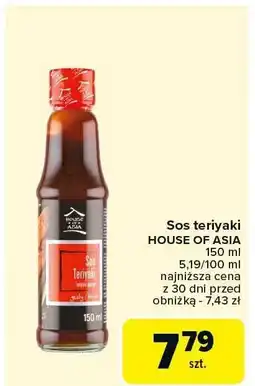Carrefour Market Sos teriyaki HOUSE OF ASIA oferta