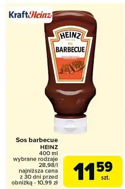 Carrefour Market Sos barbecue Heinz oferta