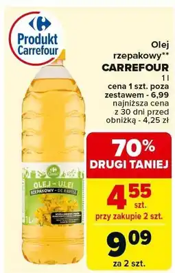 Carrefour Market Olej rzepakowy Carrefour oferta