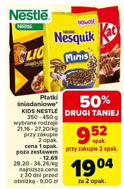 Carrefour Market Płatki śniadaniowe Kids Nestle oferta