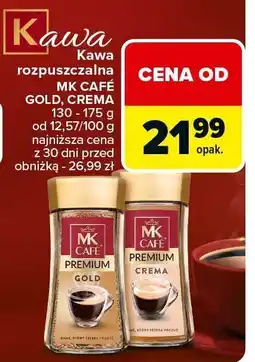 Carrefour Market Kawa rozpuszczalna MK Cafe Gold Crema oferta