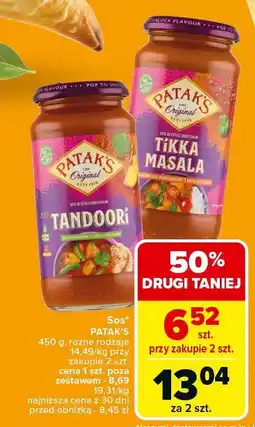 Carrefour Market Sos Patak's Tikka Masala oferta