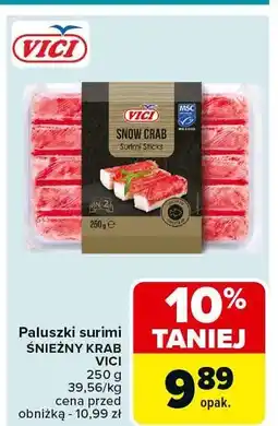 Carrefour Paluszki surimi Snow Crab Vici oferta