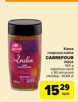 Carrefour Market Kawa rozpuszczalna India Carrefour oferta