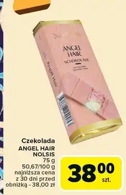 Carrefour Market Czekolada Angel Hair Nougis oferta