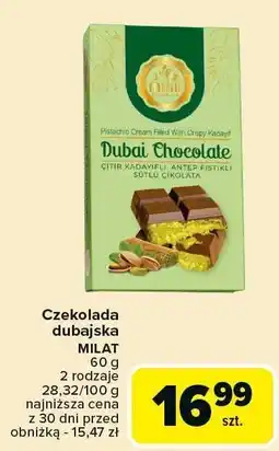 Carrefour Market Czekolada dubajska Milat oferta