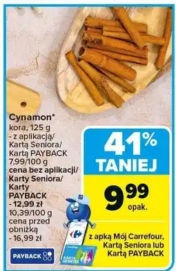 Carrefour Cynamon kora Carrefour oferta