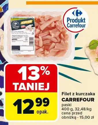 Carrefour Market Filet z kurczaka CARREFOUR oferta