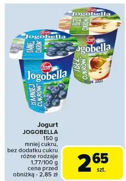 Carrefour Jogurt Jogobella oferta