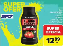 Carrefour Market Sos Allnutrition F**king Delicious Sauce truskawkowy oferta