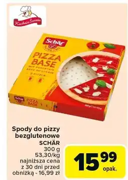 Carrefour Spód do pizzy bezglutenowy Schar oferta