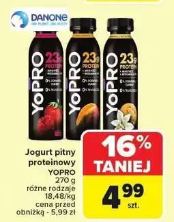 Carrefour Market Jogurt pitny proteinowy YoPro Danone oferta