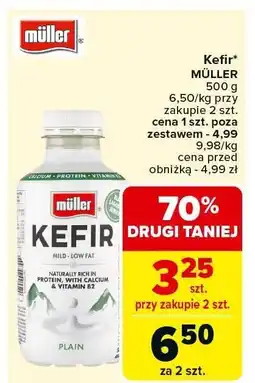 Carrefour Kefir MULLER oferta
