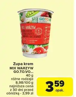 Carrefour Market Zupa krem Mix Warzyw Go.To.Vo oferta