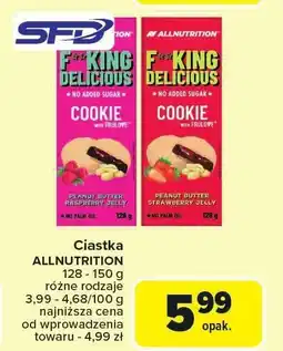 Carrefour Market Ciastka Fitking Delicious Cookie Allnutrition oferta