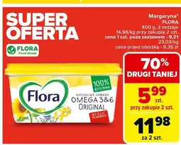 Carrefour Margaryna FLORA różne rodzaje oferta