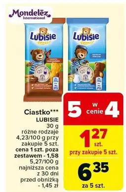 Carrefour Ciastka Lubisie Mondelez oferta