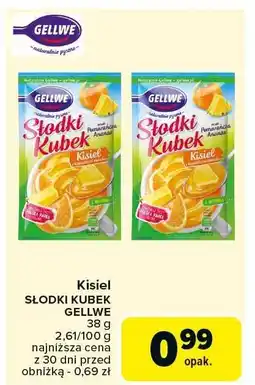Carrefour Kisiel Słodki Kubek Gellwe oferta