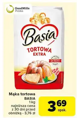 Carrefour Mąka tortowa Basia oferta