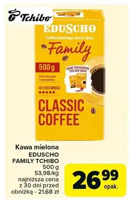 Carrefour Kawa mielona Eduscho Family Tchibo Classic Coffee oferta
