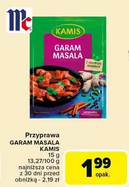 Carrefour Przyprawa Garam Masala Kamis oferta