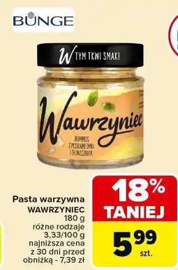 Carrefour Pasta warzywna Wawrzyniak oferta