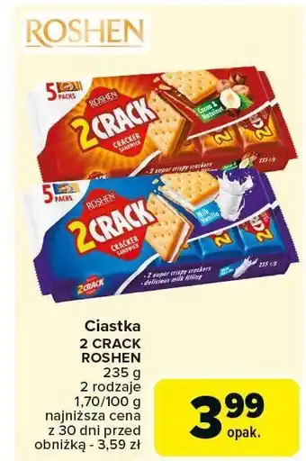 Carrefour Ciastka 2 Crack Roshen oferta