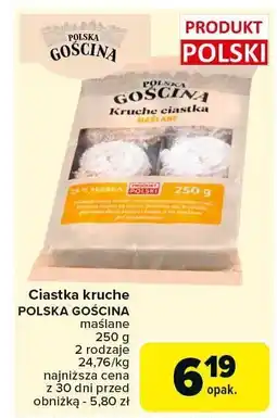 Carrefour Ciastka kruche Polska Gościna oferta