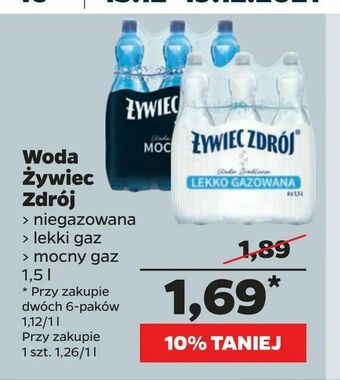 Netto Woda Żywiec Zdrój oferta