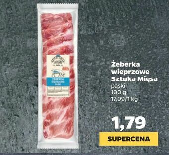 Netto Żeberka wieprzowe Sztuka Mięsa oferta