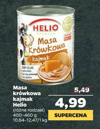 Netto Masa krówkowa kajmak Helio oferta