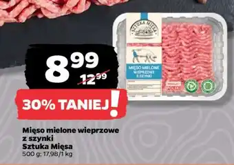 Netto Mięso mielone wieprzowe z szynki oferta