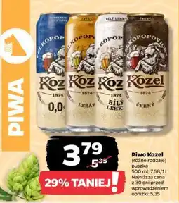 Netto Piwo** KOZEL oferta