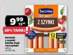 Netto Parówki z szynki Family Pack Tarczyński oferta
