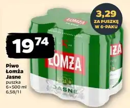 Netto Piwo ŁOMŻA JASNE oferta
