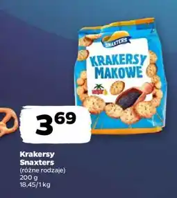 Netto Krakersy Snaxters oferta